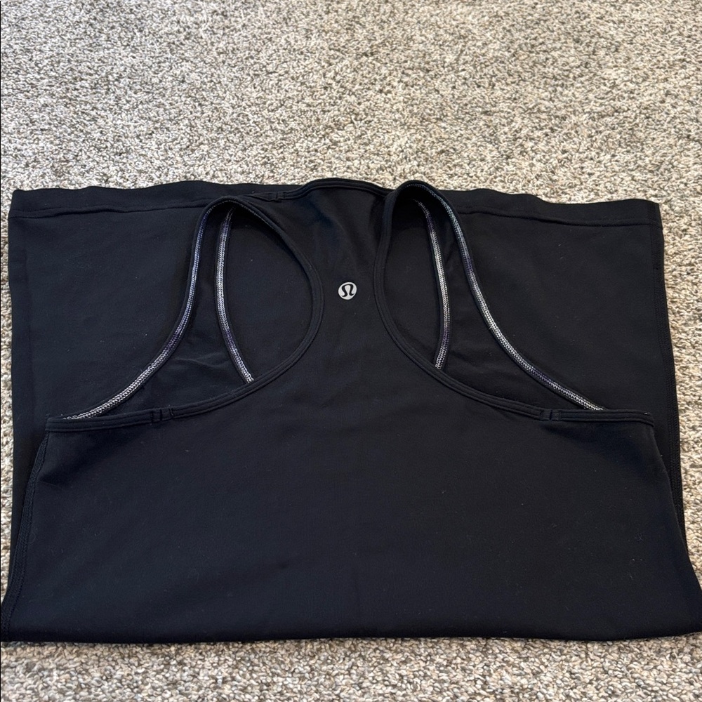 Black Racerback Tank Top - Picture 4 of 4